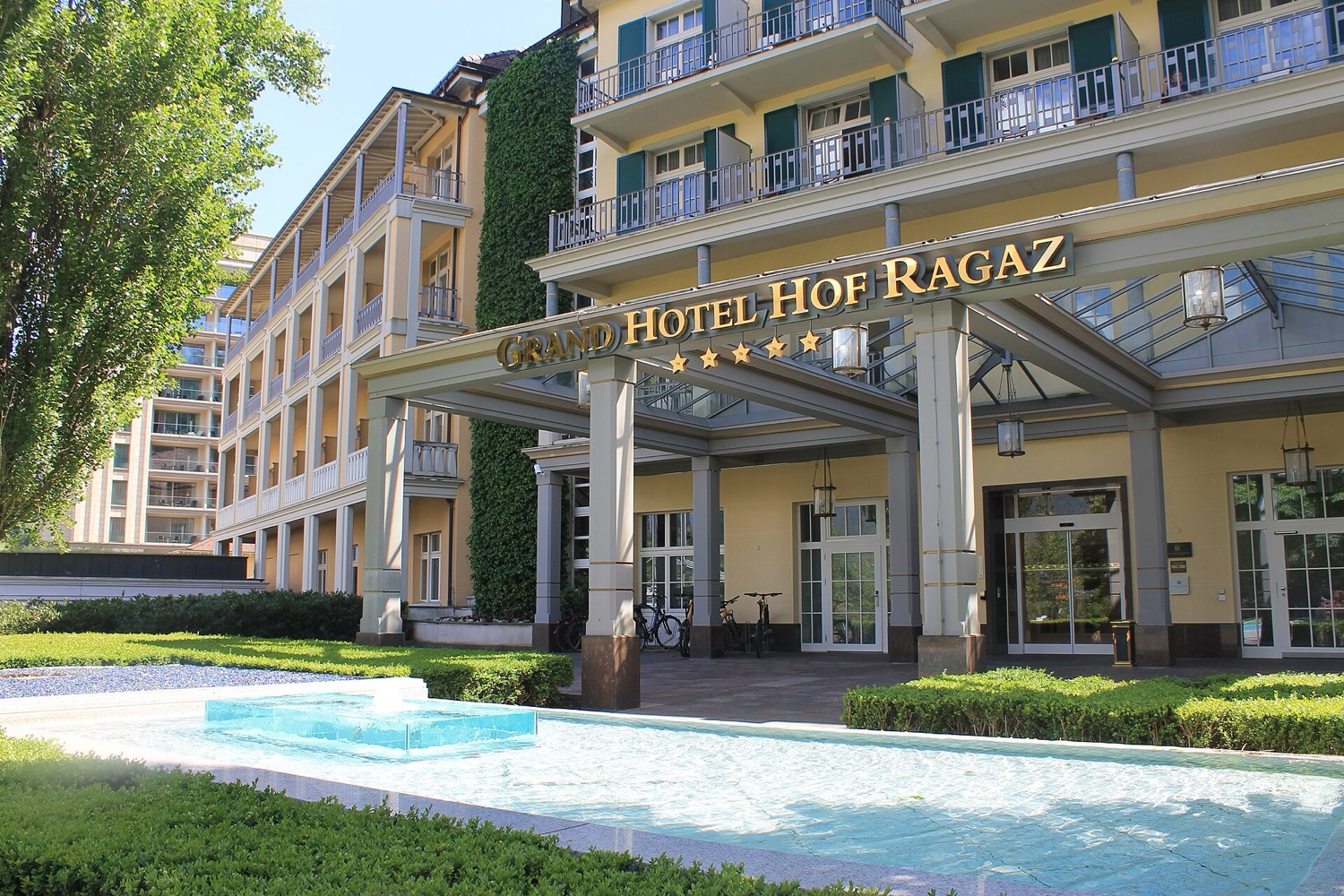 Grand Hotel Hof Ragaz, Teil des Grand Resort Bad Ragaz